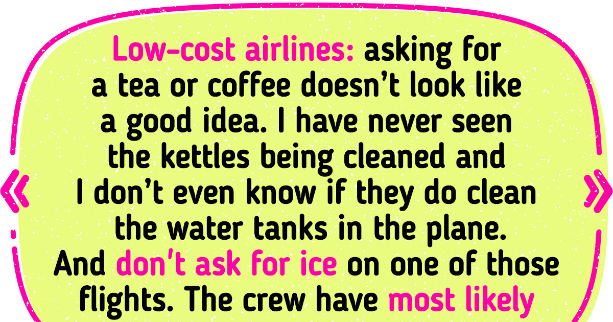 20+ “Little” Secrets of Industries That Former Employees Decided to Share With the Entire World