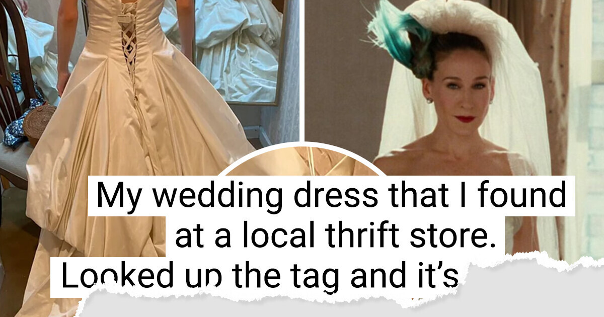15+ Brides Who Proved Thrift Store Finds Can Be Truly Magical