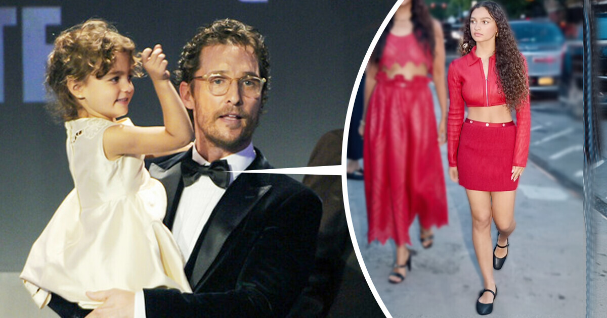 “Inappropriate for a 14yr Old,” Matthew McConaughey’s Only Daughter Sparks a Stir in Red Outfit “Inappropriate for a 14yr Old,” Matthew McConaughey’s Only Daughter Sparks a Stir in Red Outfit