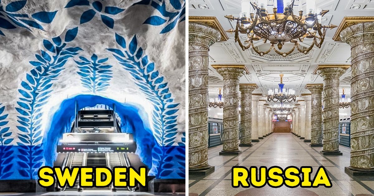 23 Stunning Places That Turned Out to Be Metro Stations 23 Stunning Places That Turned Out to Be Metro Stations