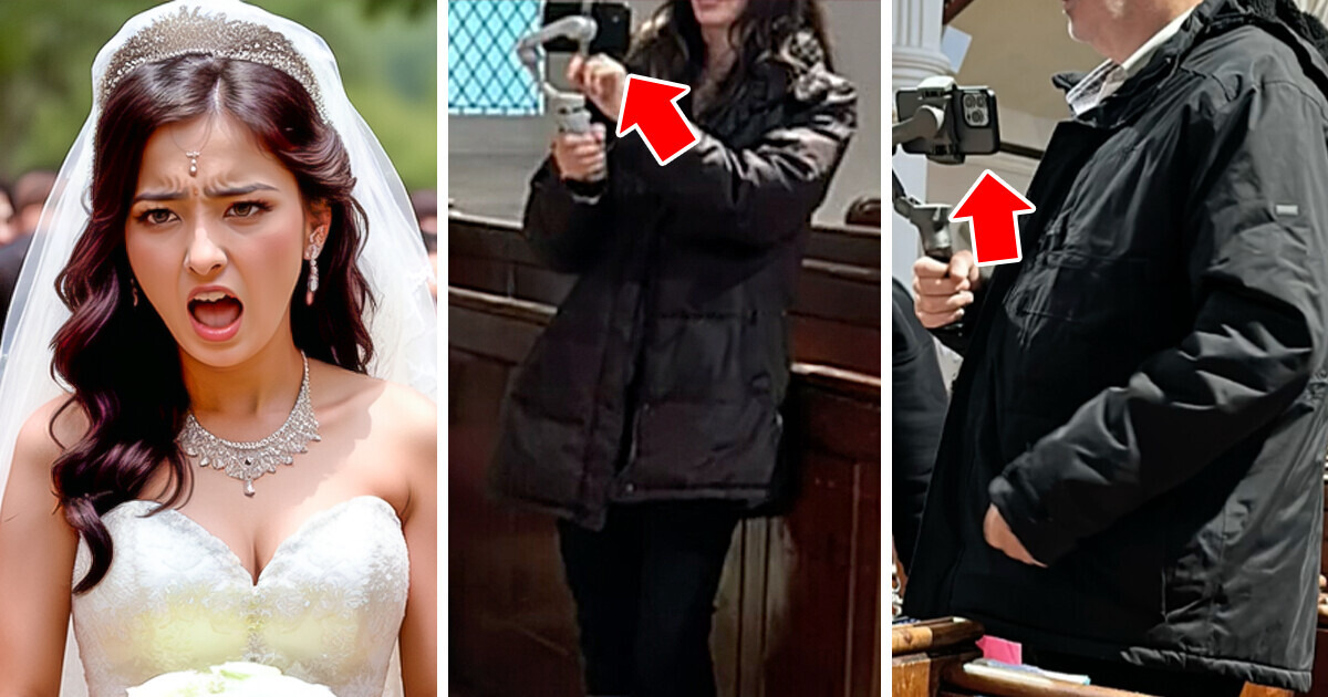 Bride Stunned as Videographer Arrives With an iPhone to Film Her Wedding Ceremony