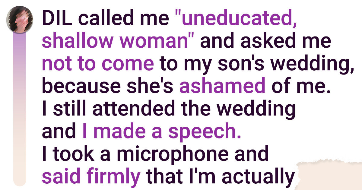 My DIL Severely Offended Me, She Regretted It When I Opened Up About Who I Really Am My DIL Severely Offended Me, She Regretted It When I Opened Up About Who I Really Am