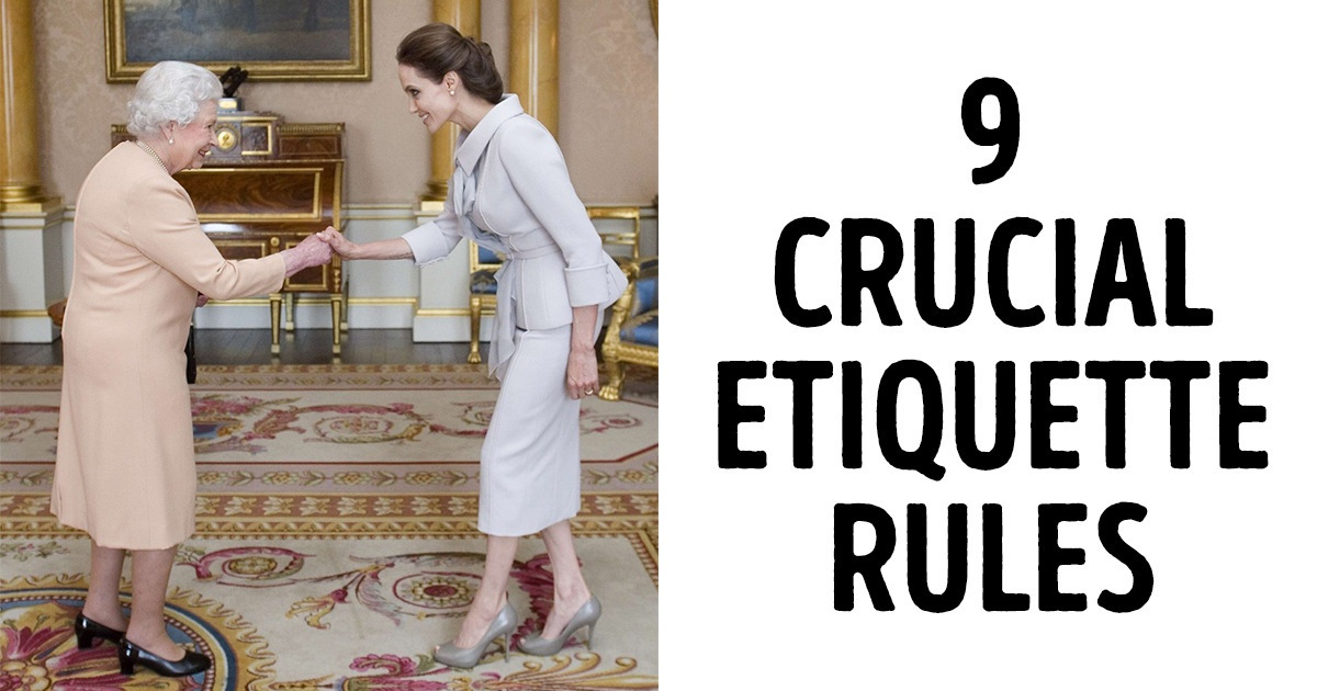 9 Etiquette Rules That Can Help You Thrive In Life / Bright Side