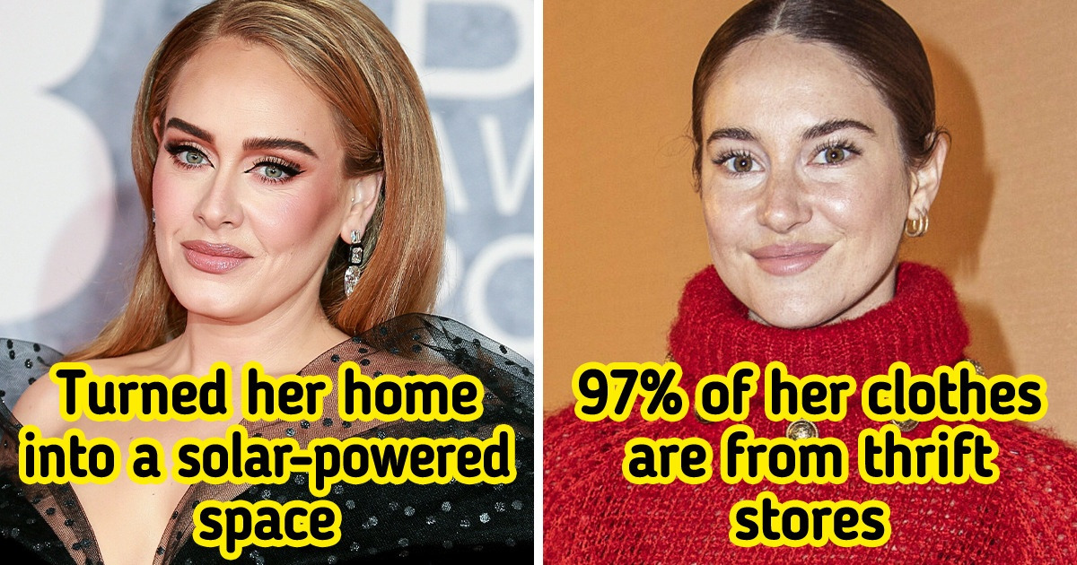 How These 9 Celebrities Are Living a Sustainable Lifestyle