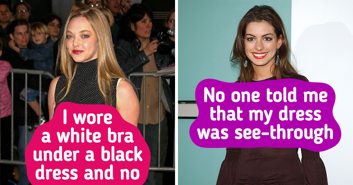 11 Celebrities Who Still Regret Their Outfit Choice for the Red Carpet 11 Celebrities Who Still Regret Their Outfit Choice for the Red Carpet