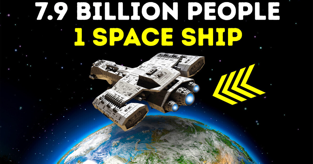 What If All People Shared One Space Ship