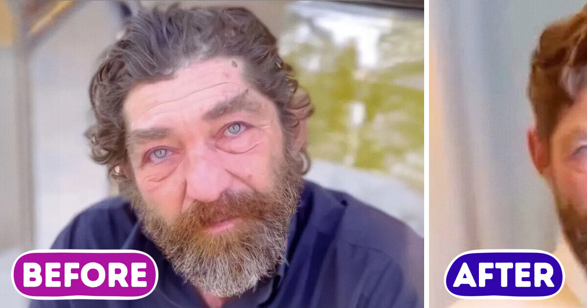 A Hairdresser Gives a Homeless Man a Makeover and Gifts Him a Day He Will Never Forget A Hairdresser Gives a Homeless Man a Makeover and Gifts Him a Day He Will Never Forget