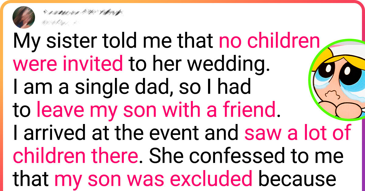 My Sister Refused to Invite My Son to Her Wedding Because of His Appearance