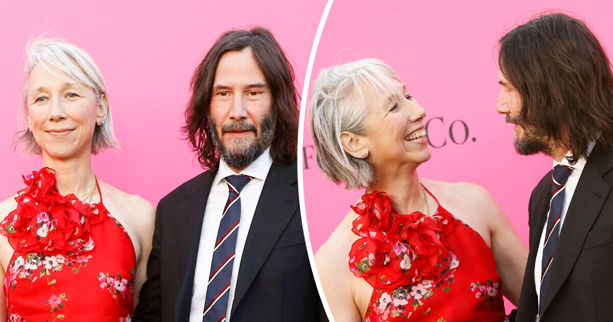 Keanu Reeves and Alexandra Grant Lovingly Kiss at the 2023 MOCA Gala ...