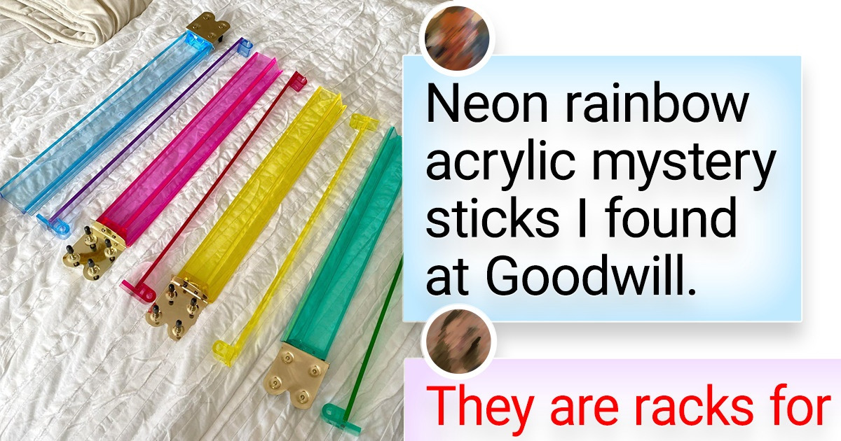 16 People Who Really Needed Some Help Identifying Their Unknown Objects 16 People Who Really Needed Some Help Identifying Their Unknown Objects
