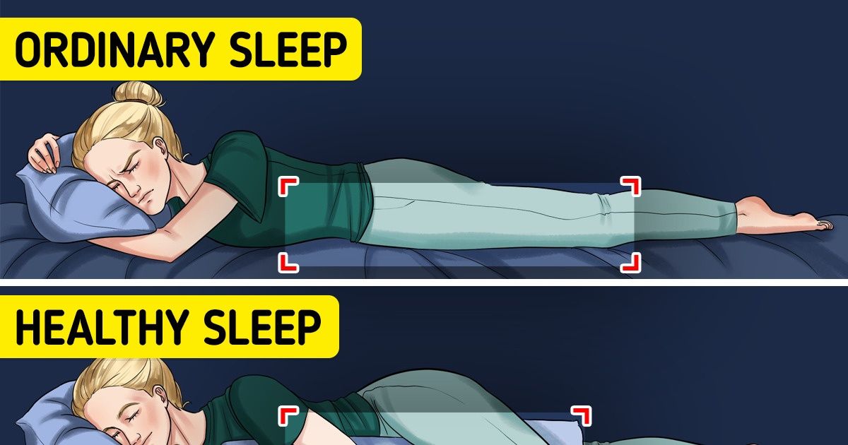 6 Helpful Sleeping Poses Many People Are Not Aware Of 6 Helpful Sleeping Poses Many People Are Not Aware Of