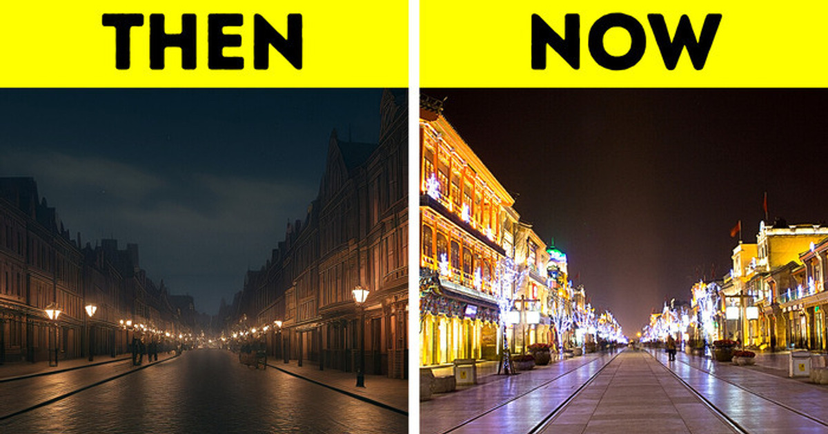 What Night Life Looked Like Before Electricity