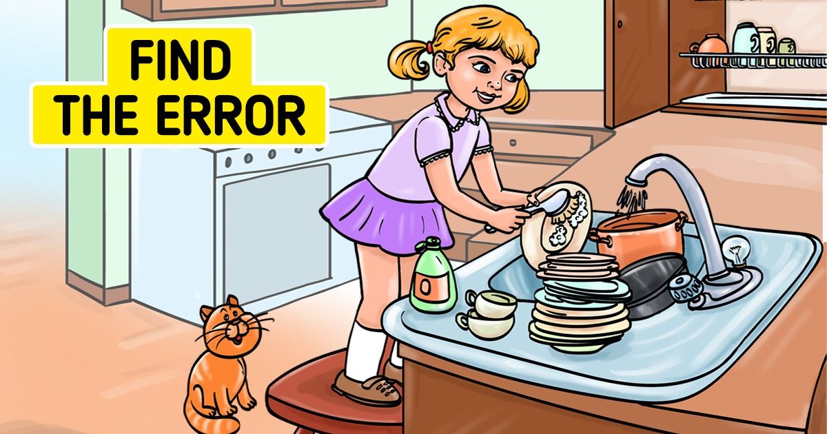 Test: Find the Only Error in These 11 Images Test: Find the Only Error in These 11 Images