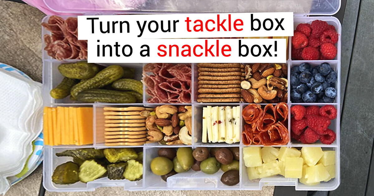 Snackle Box, Tackle Box For Snacks