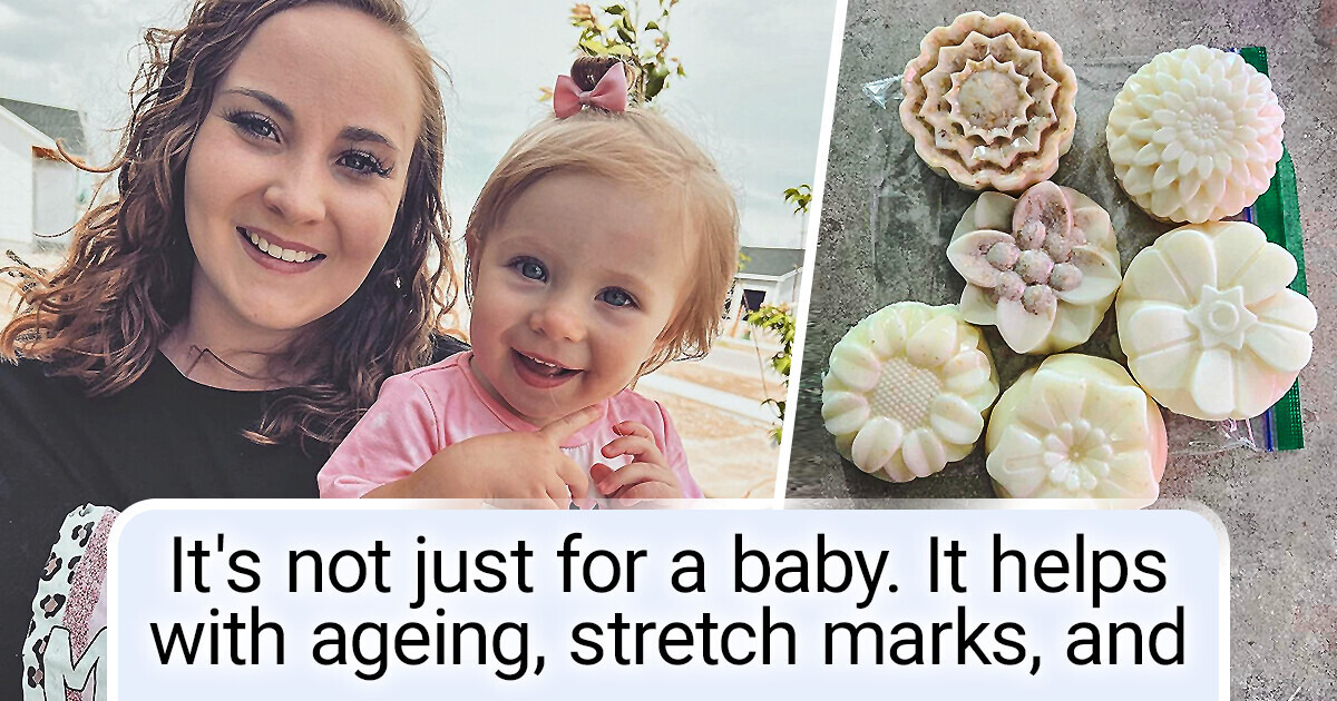 A Mom Makes Soaps From Breast Milk and SELLS Them Online