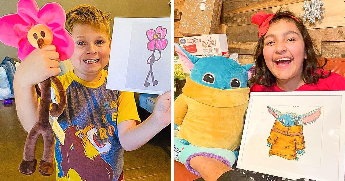 Your Imagination Brought to Life: Kids Drawings Into Plush 