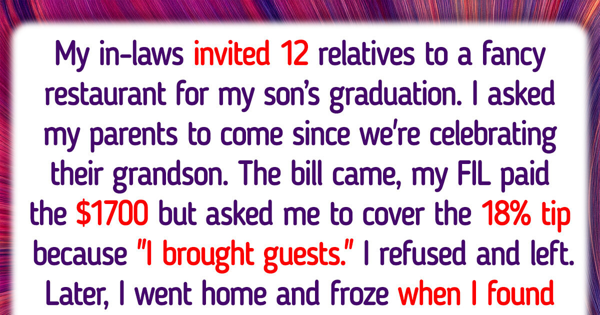 I Refused to Tip $300 After Being Invited to a Dinner I Refused to Tip $300 After Being Invited to a Dinner