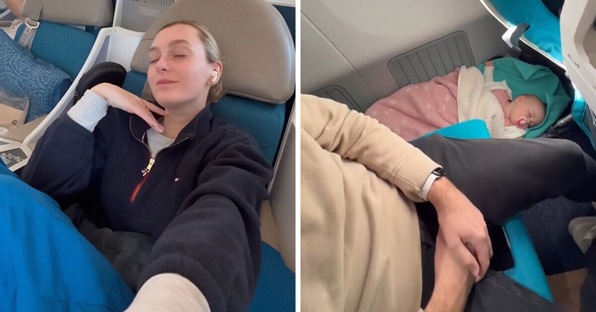 A Mom Travels Business Class After Leaving a Baby in Economy, Triggers Debate Online