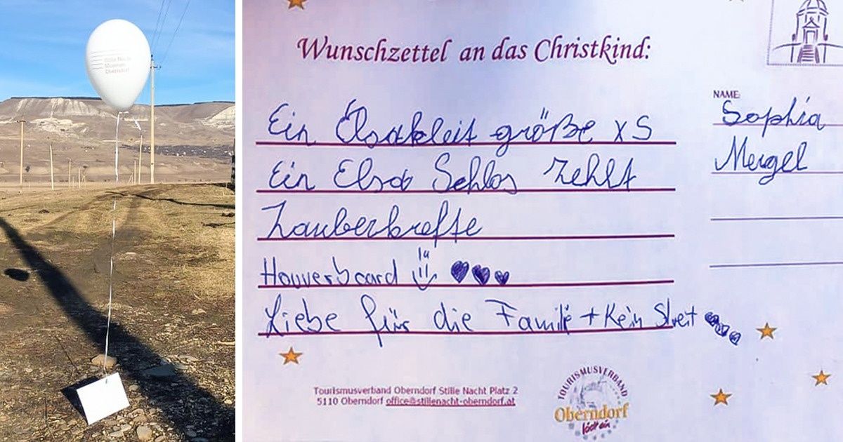 A Girl Tied a Written Wish to a Flying Balloon, and When a Man From Another Country Found It, He Made It Come True