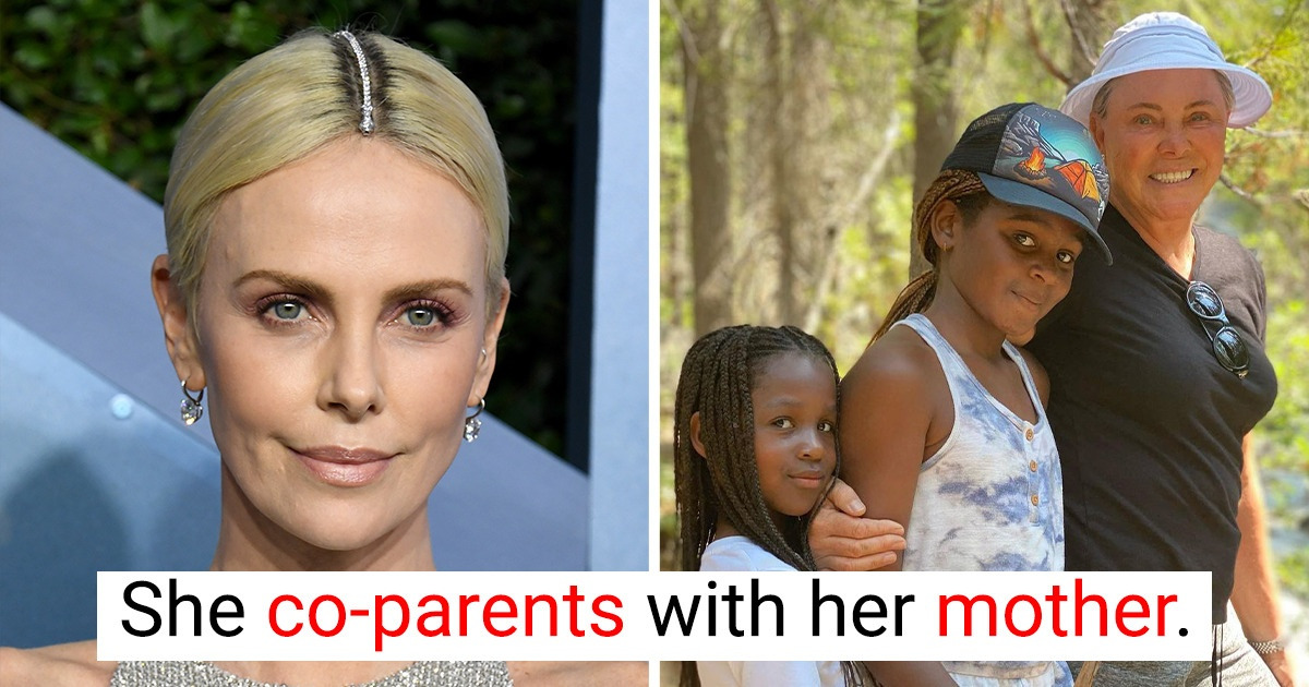 The Love Charlize Theron Has For Her Daughters And Mom Is All She Needs In Life Bright Side 
