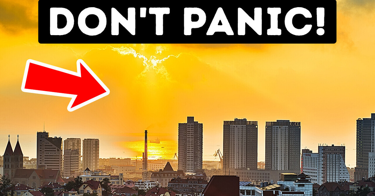 When Skies Turn Yellow: Are You in Danger?