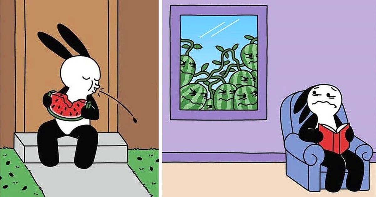 An Artist Creates Uproarious Webcomics With Twisted Endings That You Can Get Lost In For Hours
