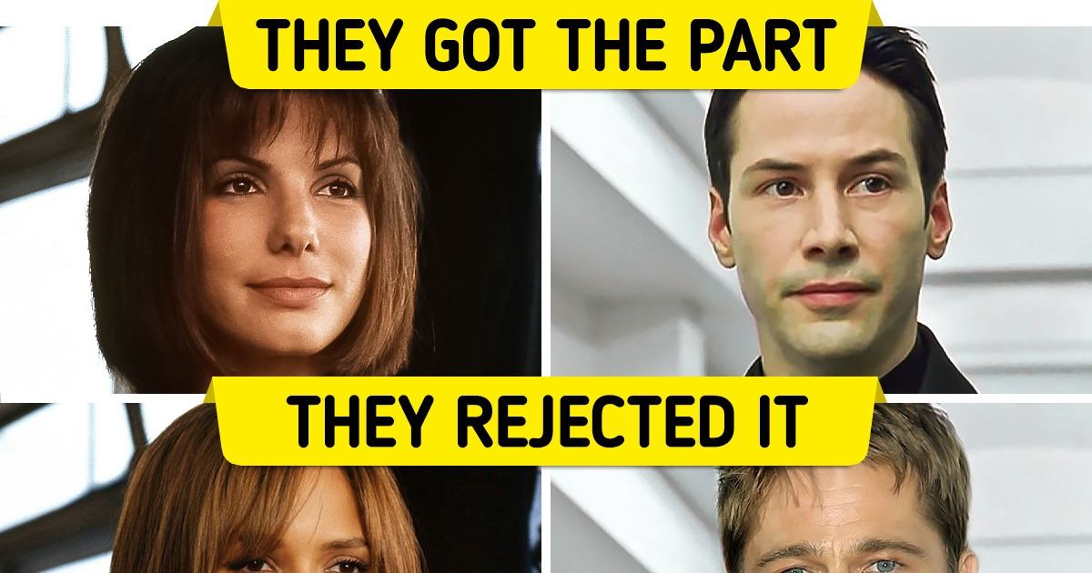 10 Stars That Turned Down Iconic Movie Roles / Bright Side