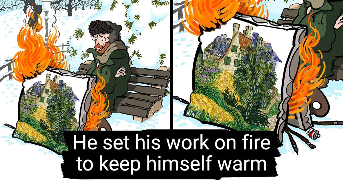Van Gogh Appears in His Own Works and the Famous Paintings Come to Life Van Gogh Appears in His Own Works and the Famous Paintings Come to Life