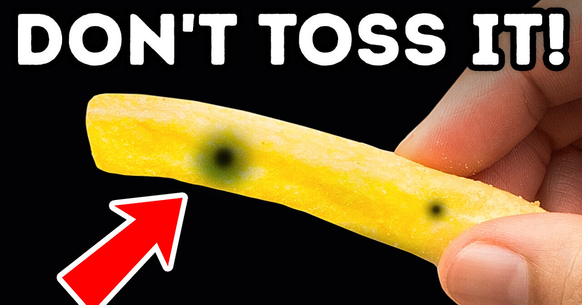 If You See Black Spots on Your Fries, This Is What It Is