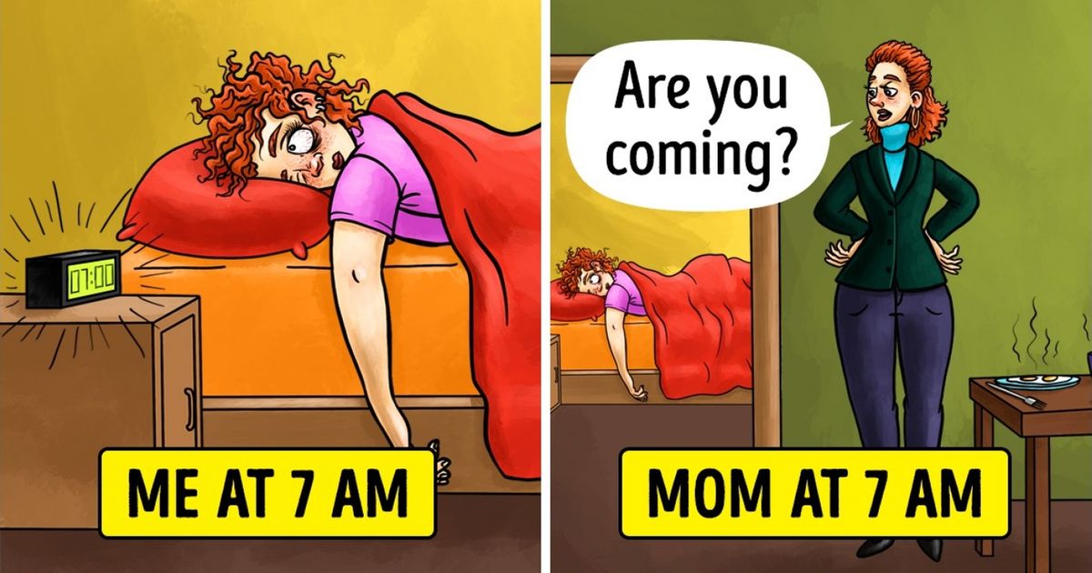11 Illustrations Showing That Moms Definitely Use Magic