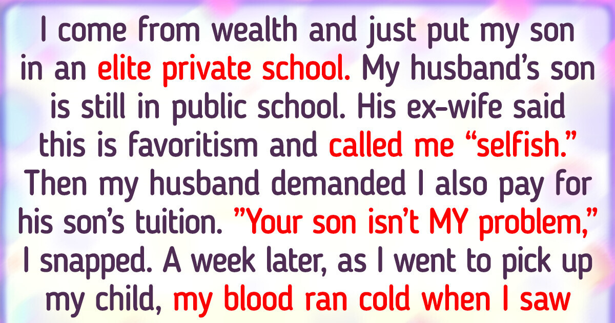 I Refuse to Pay for My Stepson’s Education—I’m Not a Money Tree