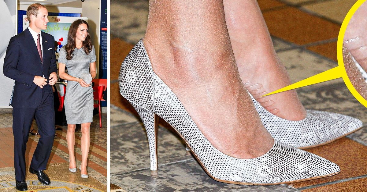 Kate Middleton has 2 tricks that help her stand in heels for hours, and  they're almost impossible to notice