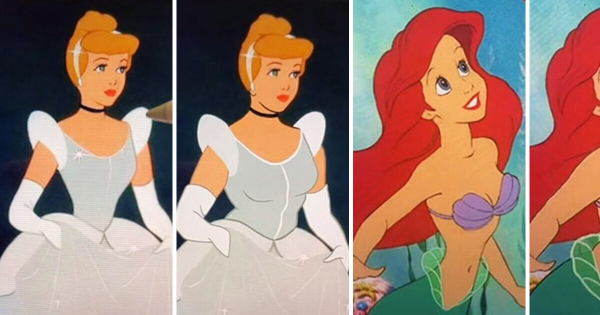 An Artist Redesigns Disney Characters Giving Them Realistic Bodies An Artist Redesigns Disney Characters Giving Them Realistic Bodies