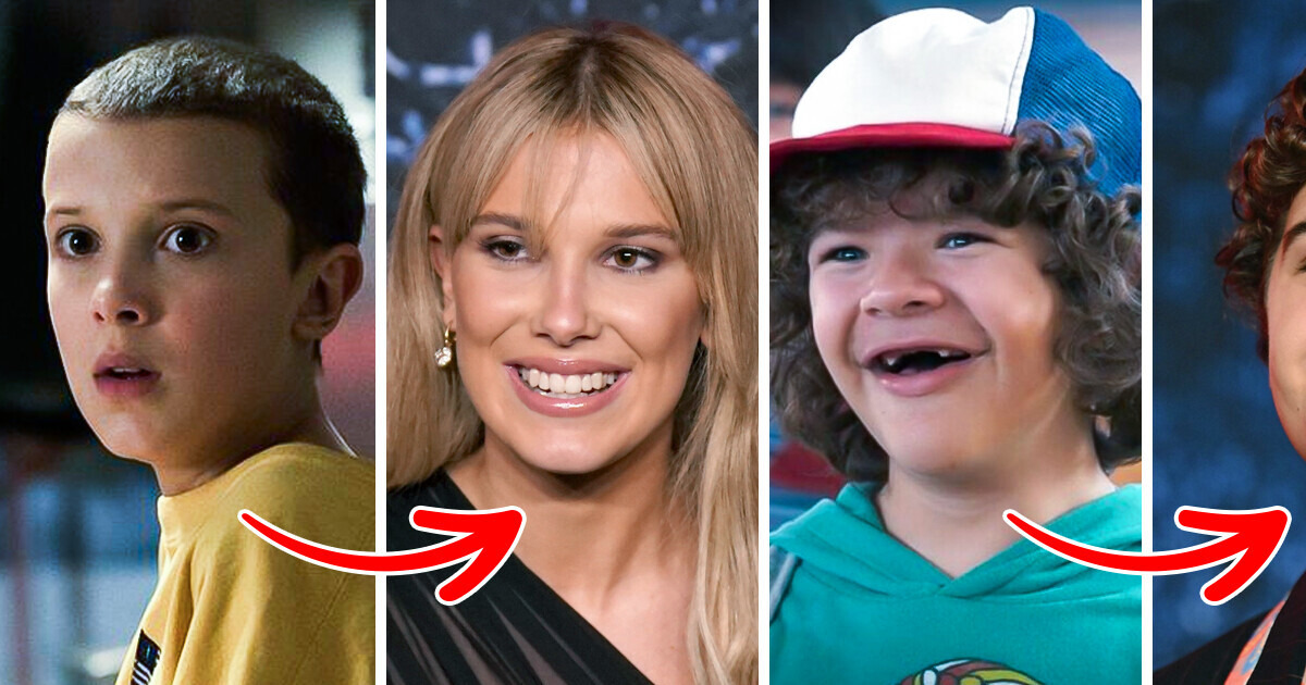 Stranger Things Season 4 Cast: Then VS. Now