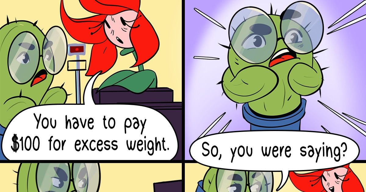 14 Comics That Prove an Airport Is Like a Parallel Universe Where Anything Can Happen 14 Comics That Prove an Airport Is Like a Parallel Universe Where Anything Can Happen