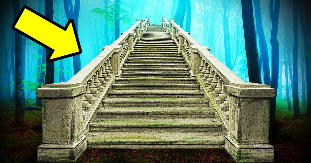 Why Abandoned Stairs Keep Appearing in Woods Randomly