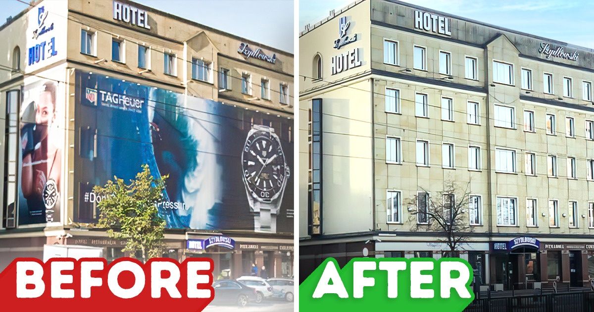 Poland Shows the New Face of Its Cities As It Removes Annoying Ads and Billboards Poland Shows the New Face of Its Cities As It Removes Annoying Ads and Billboards