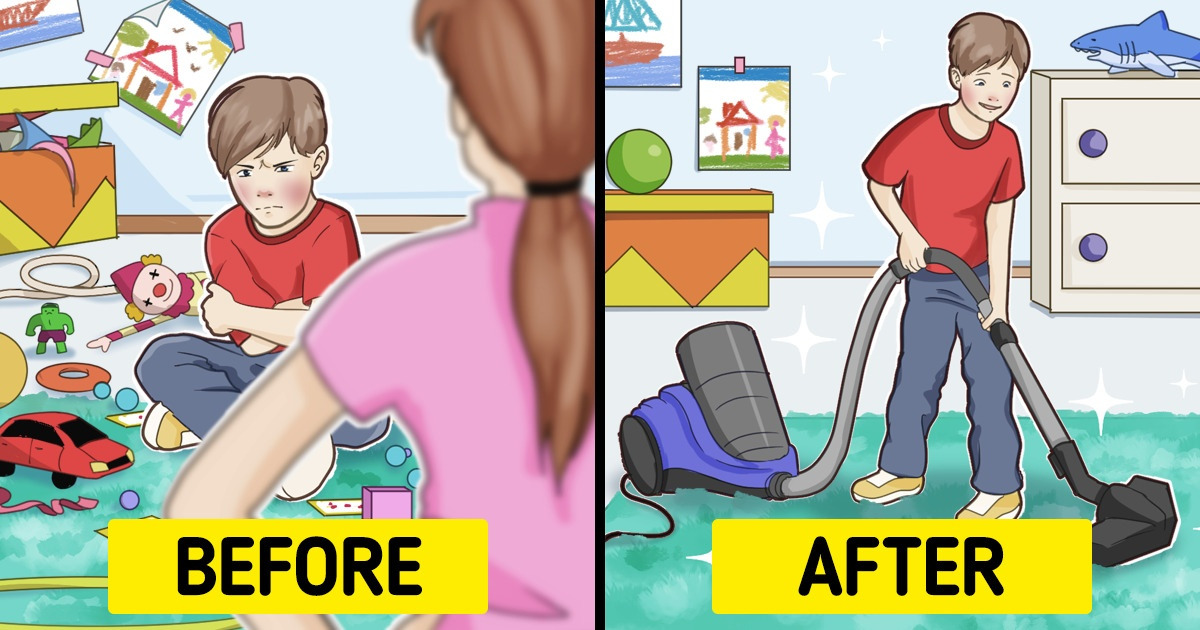 7 Effective and Simple Ways to Teach Your Child to Love Cleaning