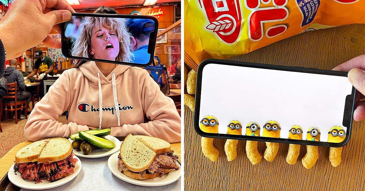 This Artist Complements Reality With the Help of a Smartphone and Their Imagination