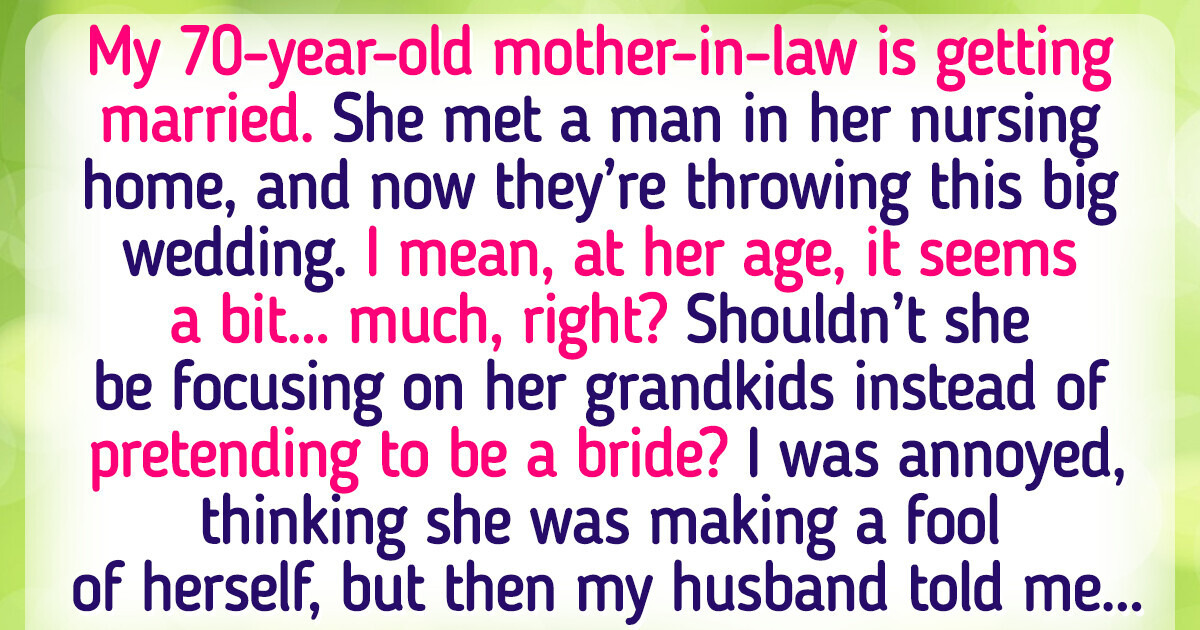 My 70-Year-Old MIL Suddenly Remarried in a Nursing Home — I Discovered Shocking Reason Why My 70-Year-Old MIL Suddenly Remarried in a Nursing Home — I Discovered Shocking Reason Why