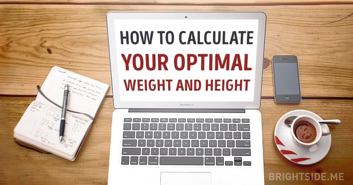 How to calculate your optimal weight and height