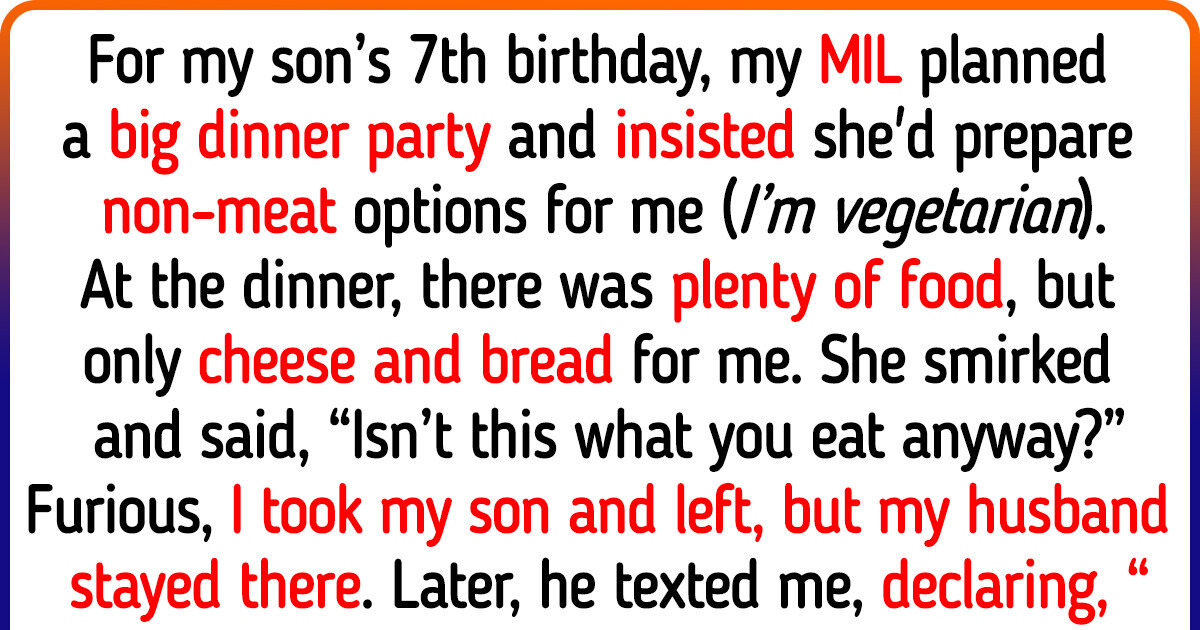 I Ruined My MIL’s Dinner After She Ridiculed My Diet