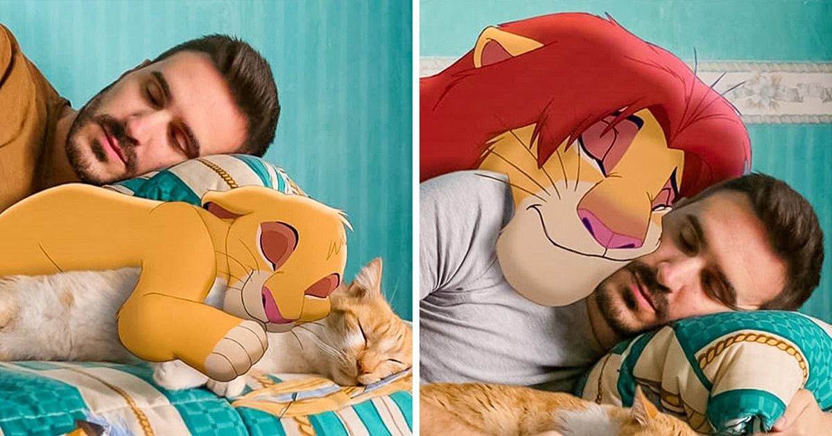 A Guy Photoshops Our Favorite Animated Characters Into His Photos, and It’s Like a Childhood Dream Come True A Guy Photoshops Our Favorite Animated Characters Into His Photos, and It’s Like a Childhood Dream Come True
