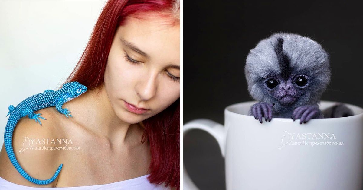 A Russian Artist Creates Baby Animals Out of Wool, and We Are Already Reaching Out Our Hands to Pet Them A Russian Artist Creates Baby Animals Out of Wool, and We Are Already Reaching Out Our Hands to Pet Them