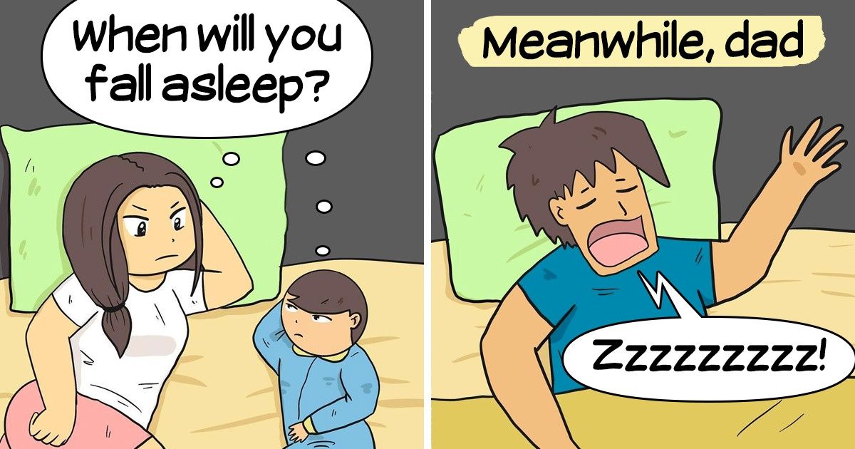 An Artist Draws Comics About Family Life That Every Mom Can Relate To An Artist Draws Comics About Family Life That Every Mom Can Relate To