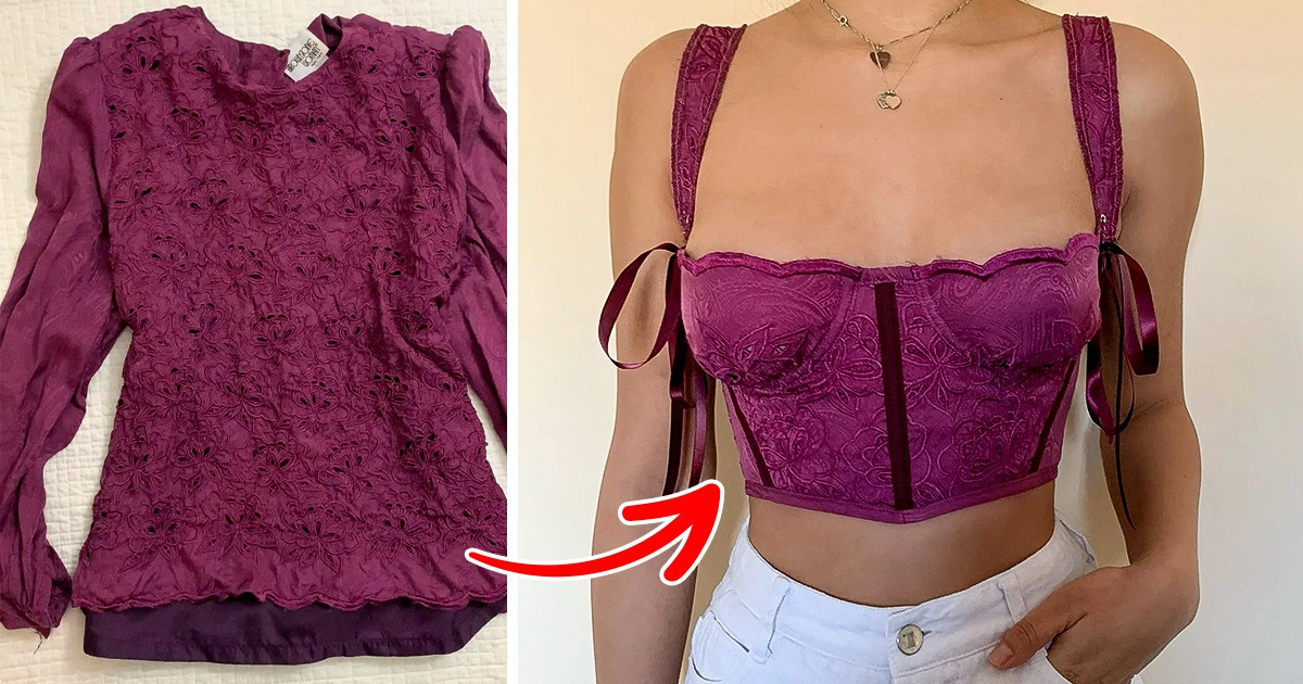 15 People Who Transformed Old Clothes Into Stylish New Outfits