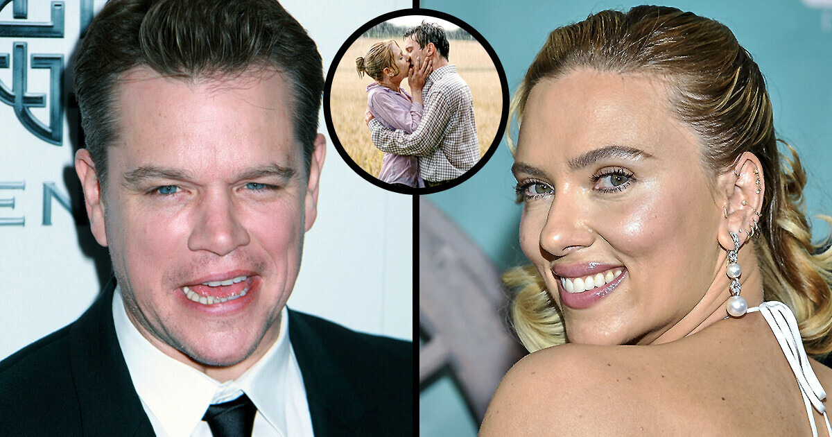 Matt Damon Confesses How “Horrible” It Was Kissing Scarlett Johansson Matt Damon Confesses How “Horrible” It Was Kissing Scarlett Johansson