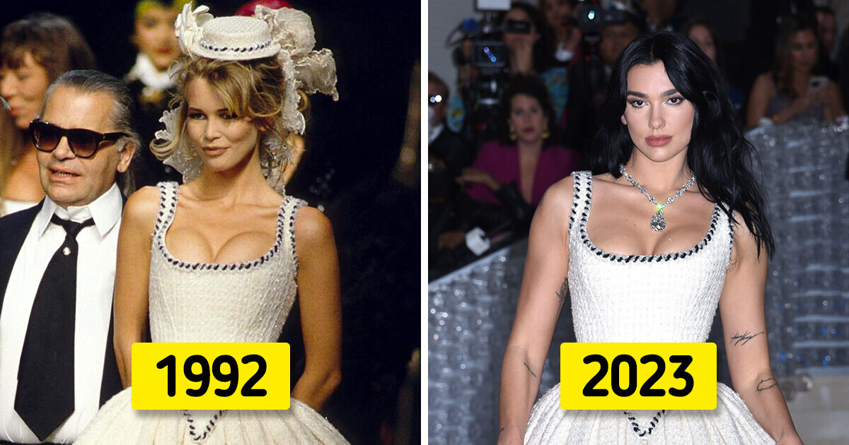 Margot Robbie dazzles at Met Gala 2023 in vintage Chanel gown
