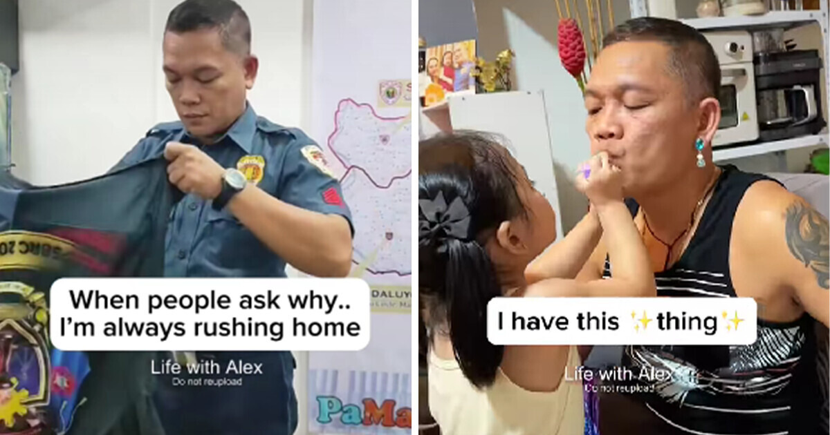 A Video of a Police Man Goes Viral and Proves That a Father-Daughter Bond Is Stronger Than Anything