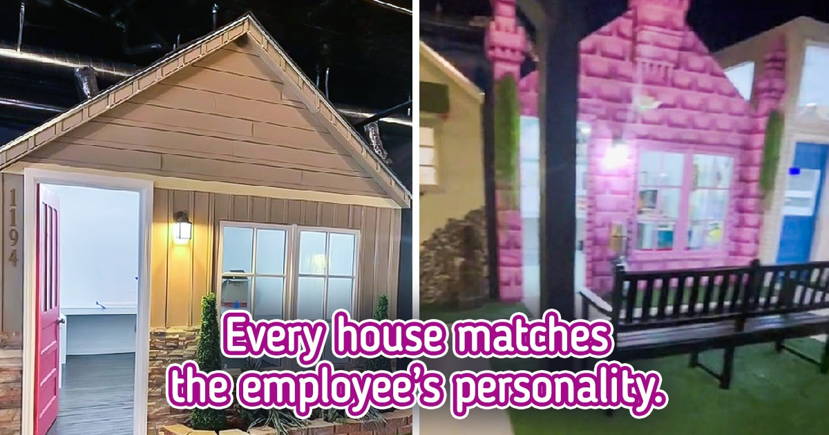 Ditching Boring Offices, a Boss Decided to Build Tiny Homes for Each of His Employees Ditching Boring Offices, a Boss Decided to Build Tiny Homes for Each of His Employees